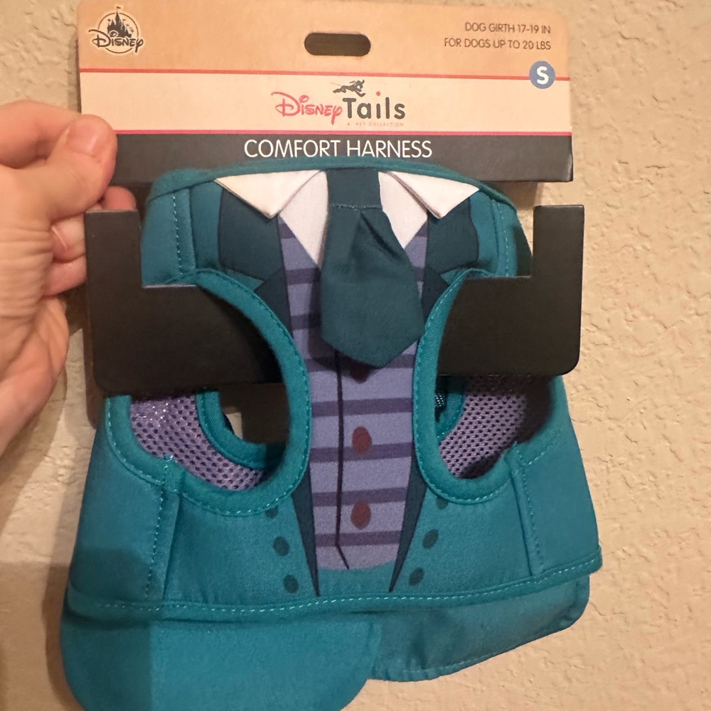Disney Tails Teal and Blue Comfort Harness